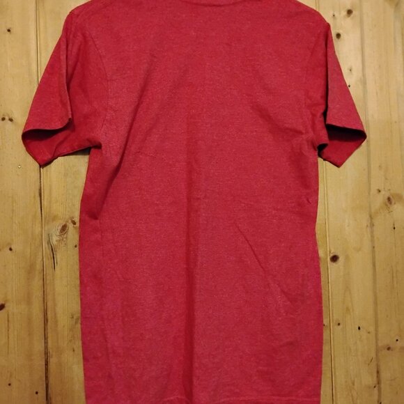 Men's Red Small Ren & Stimpy Graphic T-Shirt Faded - Picture 4 of 4